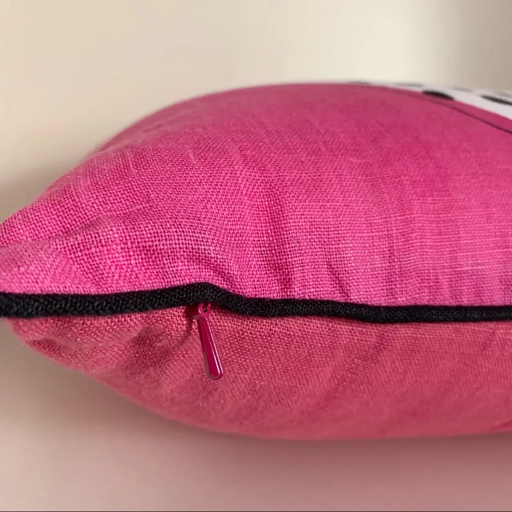 NWOT Anthropologie linen cushion